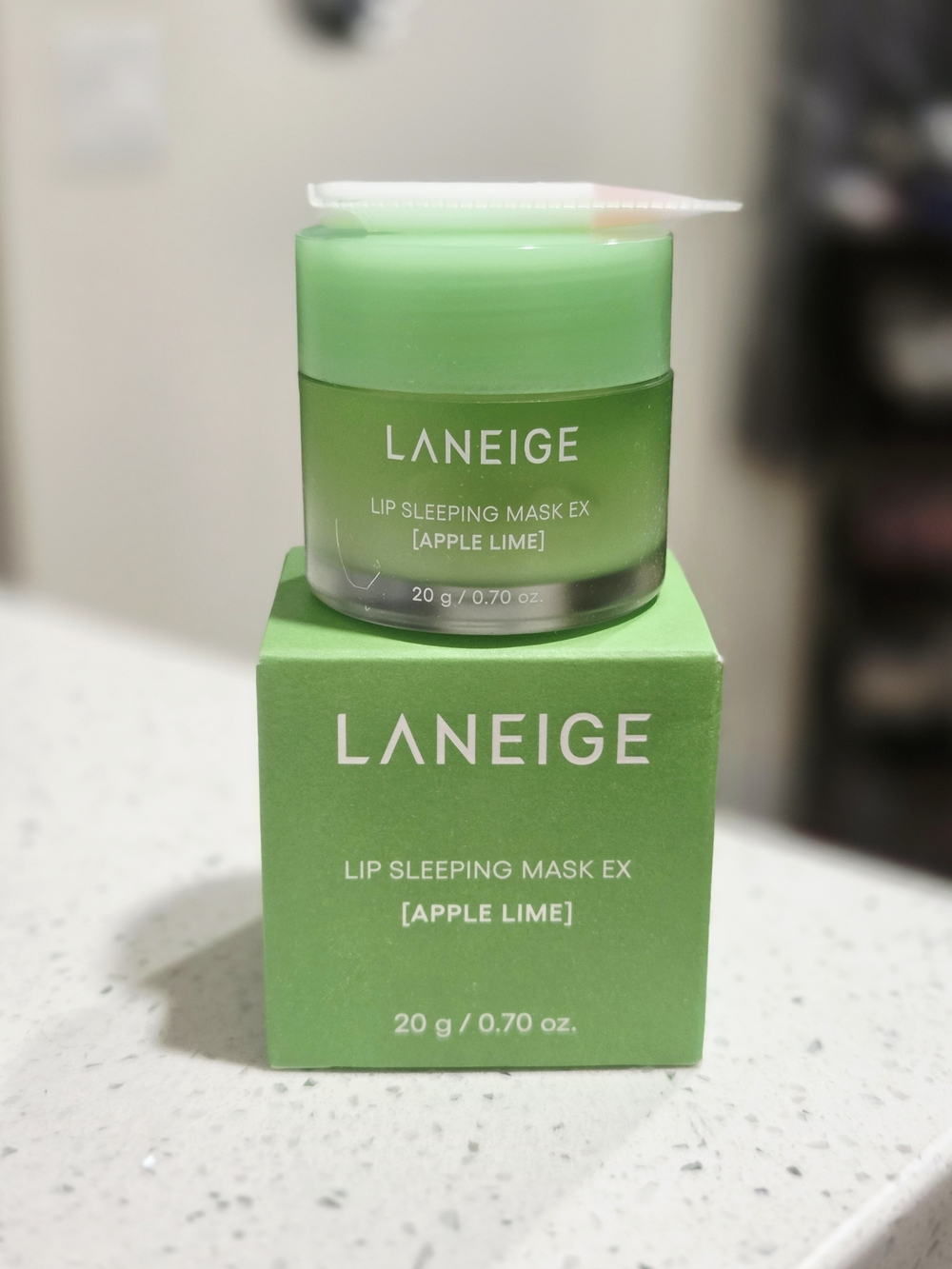 LANEIGE Apple Lime Lip Sleeping Mask - W/ Applicator